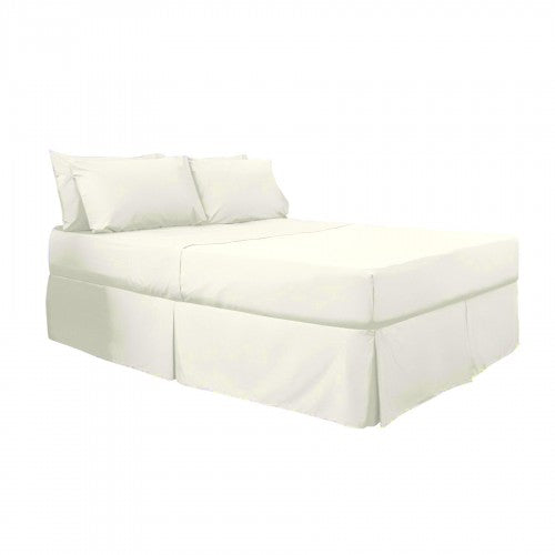 Front - Belledorm Easy Fit Pleated Platform Valance