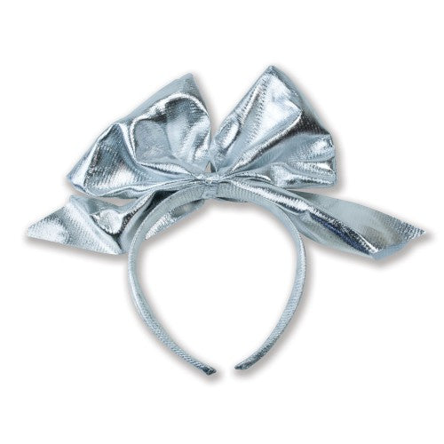 Front - Bristol Novelty Shiny Bow Headband