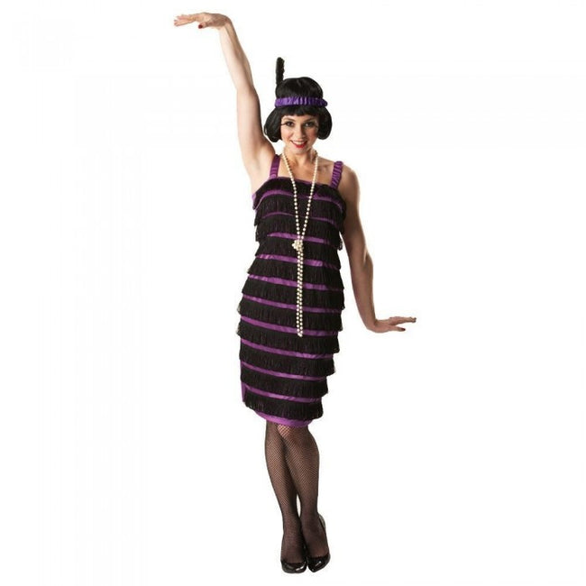 Front - Bristol Novelty Womens/Ladies Flapper Costume