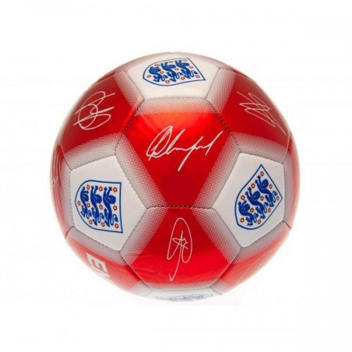 Red-White - Side - England FA Signature Ball