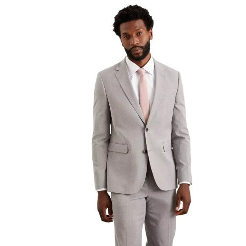 Front - Burton Mens Essential Skinny Suit Jacket