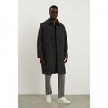 Front - Burton Mens Textured Wool Car Coat