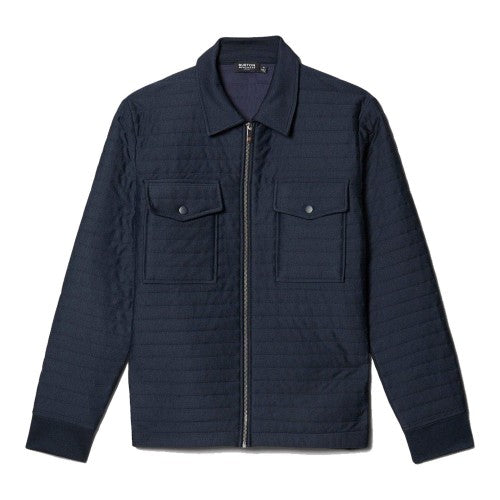 Front - Burton Mens Hybrid Quilted Nylon Collared Jacket