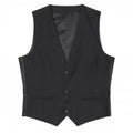 Front - Burton Mens Plain Wool Slim Vest