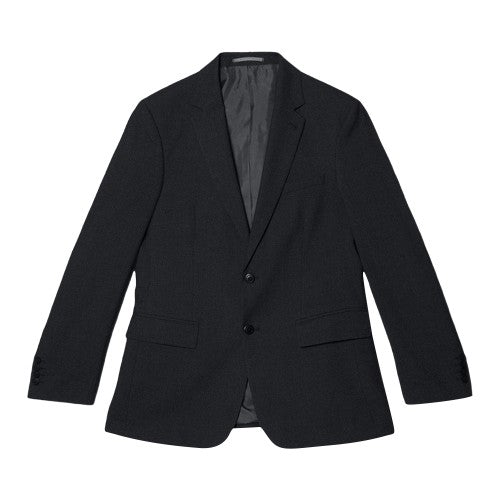 Front - Burton Mens Essential Single-Breasted Slim Suit Jacket