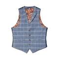 Front - Burton Mens Checked Slim Vest