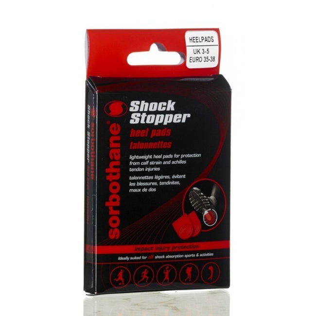 Red - Front - Sorbothane Shock Stopper Insoles