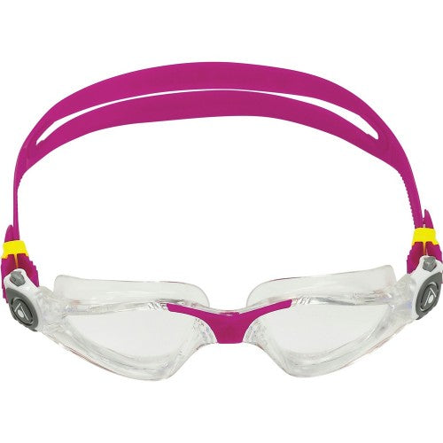 Front - Aquasphere Kayenne Clear Swimming Goggles