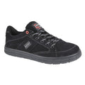 Front - Grafters Mens Skate Type Toe Cap Safety Sneakers