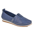 Front - Mod Comfys Womens/Ladies Softie Leather Loafers