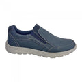 Front - Scimitar Mens Synthetic Nubuck Loafers