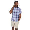 Front - Maine Mens Checked Shirt