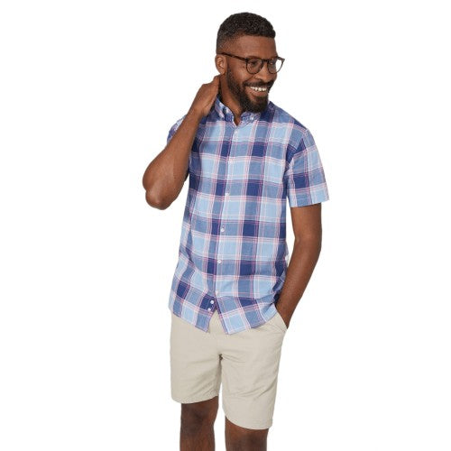 Front - Maine Mens Checked Shirt
