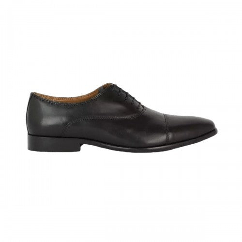Front - Debenhams Mens Preston Leather Shoes