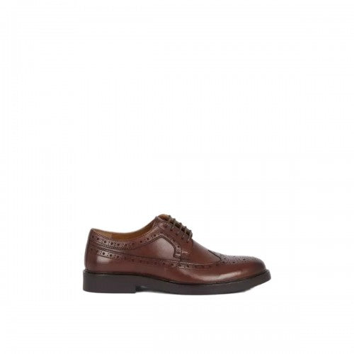 Front - Debenhams Mens Miller Leather Brogues