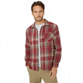 Front - Mantaray Mens Checked Overshirt