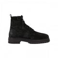 Front - Mantaray Mens Premium Suede Lace Up Combat Boots