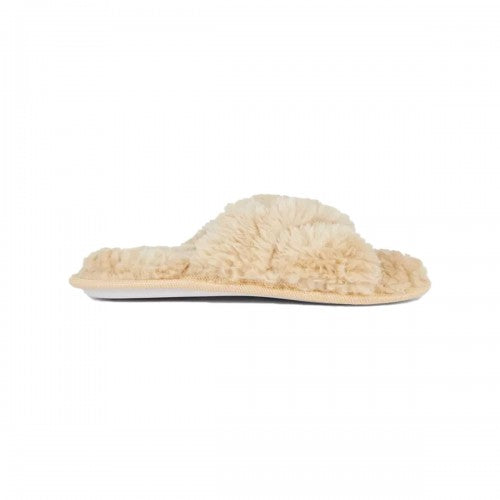 Front - Debenhams Womens/Ladies Crossover Slippers