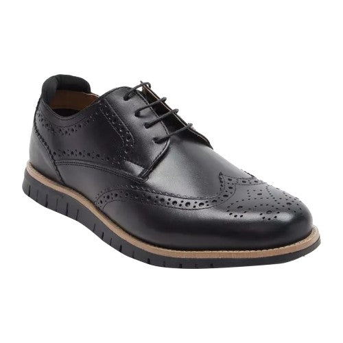 Front - Debenhams Mens Thomas Crick Travis Leather Brogues