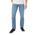 Front - Maine Mens Washed Straight Jeans