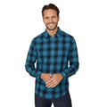 Front - Mantaray Mens Ombre Shirt