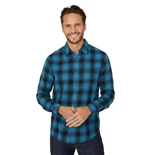 Front - Mantaray Mens Ombre Shirt