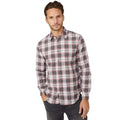 Front - Mantaray Mens Multi Check Shirt