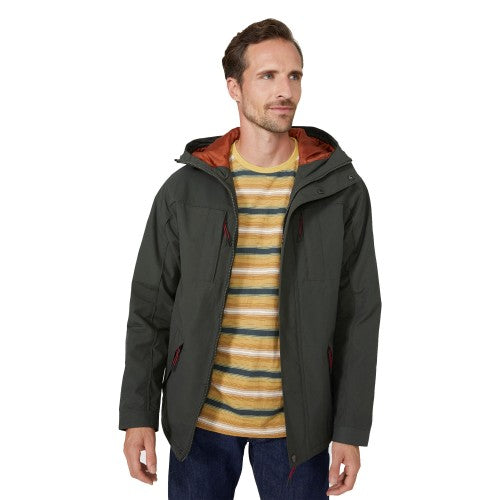 Front - Mantaray Mens Ripstop Jacket