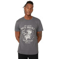 Front - Mantaray Mens White Knuckle Printed T-Shirt
