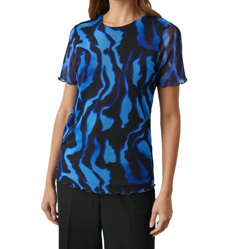 Front - Principles Womens/Ladies Ombre Mesh T-Shirt