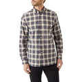 Front - Maine Mens Combi Checked Shirt