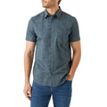 Front - Mantaray Mens Abstract Shirt