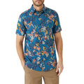 Front - Mantaray Mens Tropical Shirt
