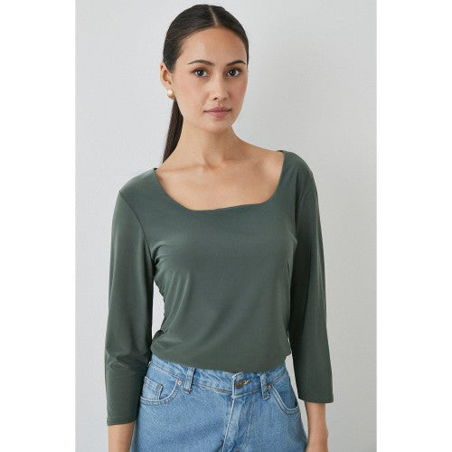 Front - Principles Womens/Ladies Soft Touch 3/4 Sleeve Top