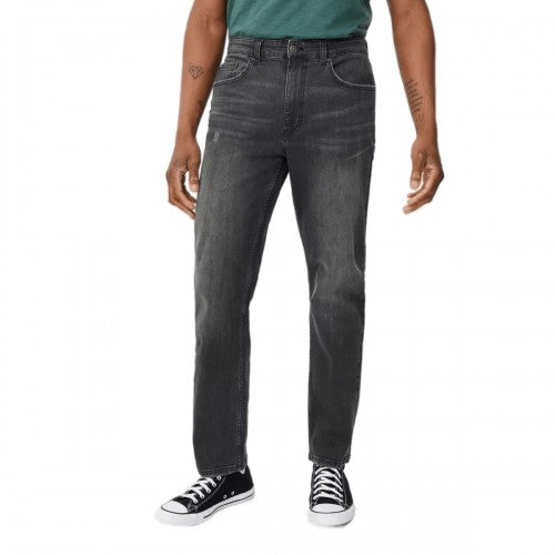 Front - Mantaray Mens Washed Straight Jeans
