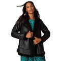 Front - Dorothy Perkins Womens/Ladies Aviator Shearling Jacket