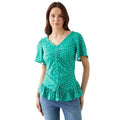 Front - Dorothy Perkins Womens/Ladies Frilled Drawstring Top