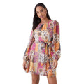 Front - Dorothy Perkins Womens/Ladies Patchwork Chiffon Mini Dress