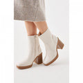Front - Faith Womens/Ladies Aria Platform Ankle Boots