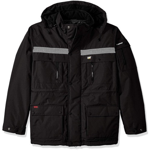 Front - Caterpillar Mens Parker Insulated Jacket