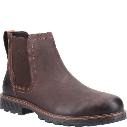 Front - Cotswold Mens Nibley Leather Boots