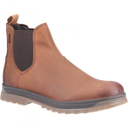 Front - Cotswold Mens Winchcombe Chelsea Leather Boot