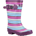 Front - Cotswold Childrens/Kids Stripe Galoshes