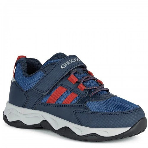 Front - Geox Boys J Calco Sneakers