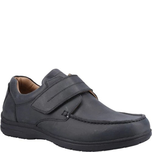 Front - Fleet & Foster Mens David Leather Shoes
