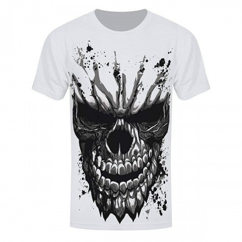 Front - Grindstore Carved Skull Mens Sub T-Shirt