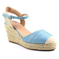 Front - Lunar Womens/Ladies Corbridge Wedges