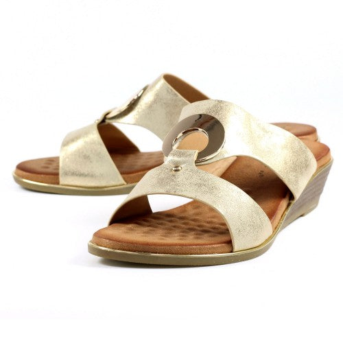 Front - Lunar Womens/Ladies Manby Sandals