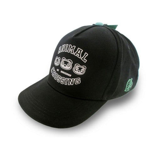 Front - Animal Crossing Leaf Rubber Snapback Cap