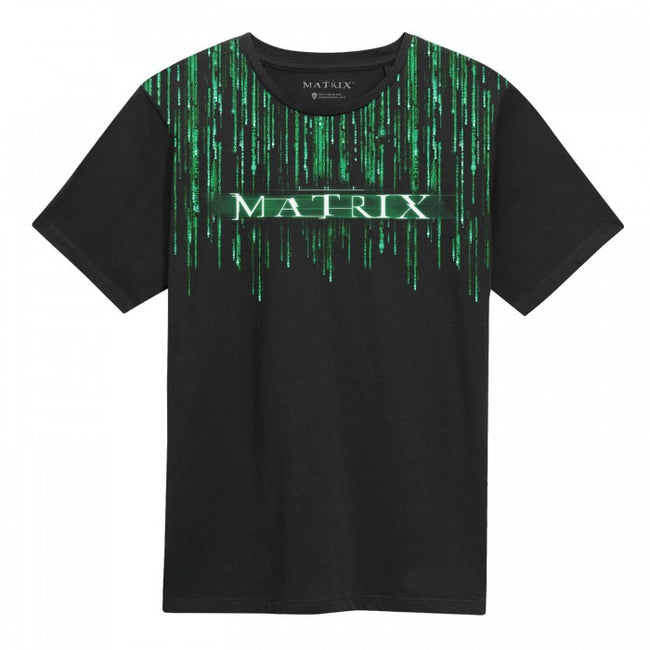 Front - Matrix Unisex Adult Bespoke Code T-Shirt